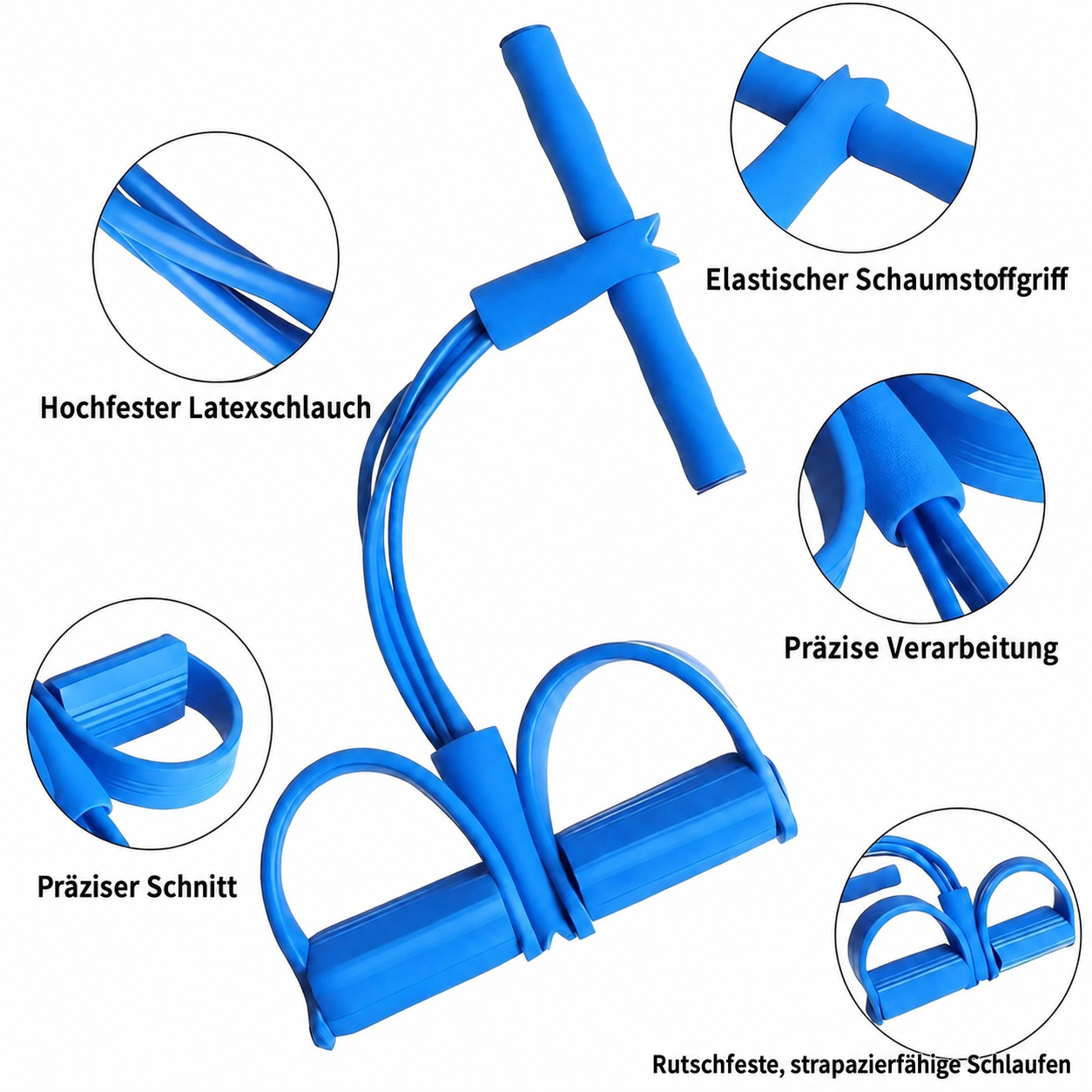 Aetheria™ – Fitness Expander mit Pedalen