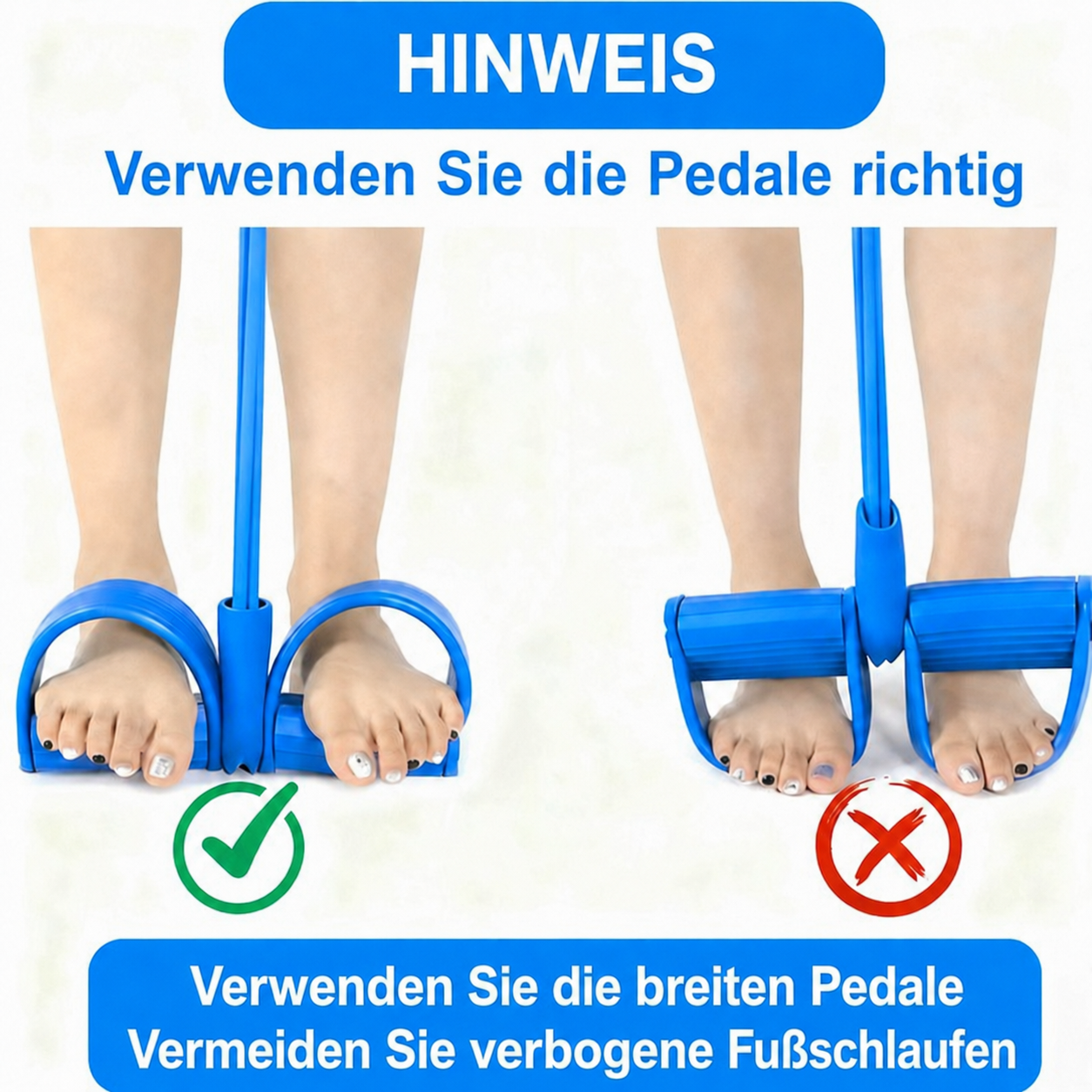 Aetheria™ – Fitness Expander mit Pedalen